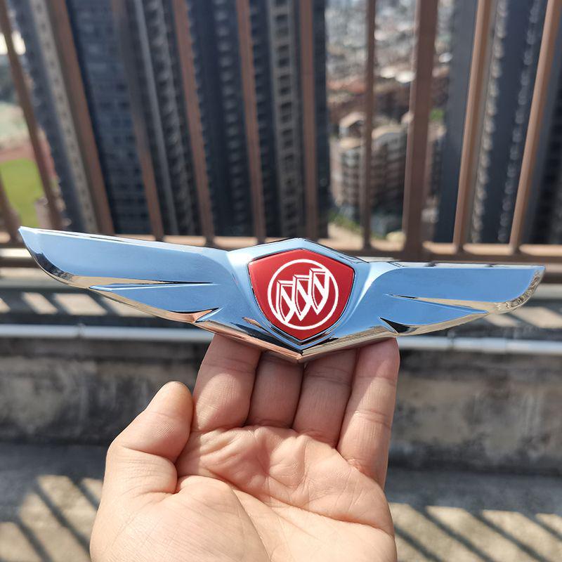 Buick Car Logo Sticker: Excelle, Regal, Verano, Encore GT Black Head Decoration