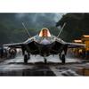 Modern Military Airplane F35 Fighter Lightning Jet Starting Poster Fighter Fly Canvas Painting Wall Art Living Room Home Decor