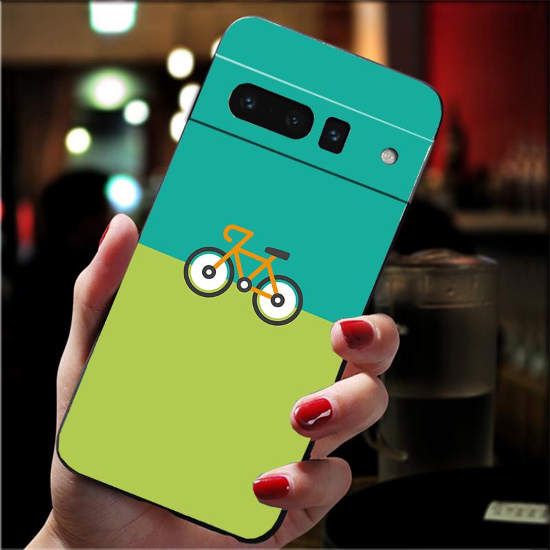

Phone Case For Google Pixel 10 9 Pro XL 9A 8 7 6 Pro Pixel 8A 7A 6A Pixel 8 7 6 5 BIKE CYCLING art Google Pixel 6 Pro