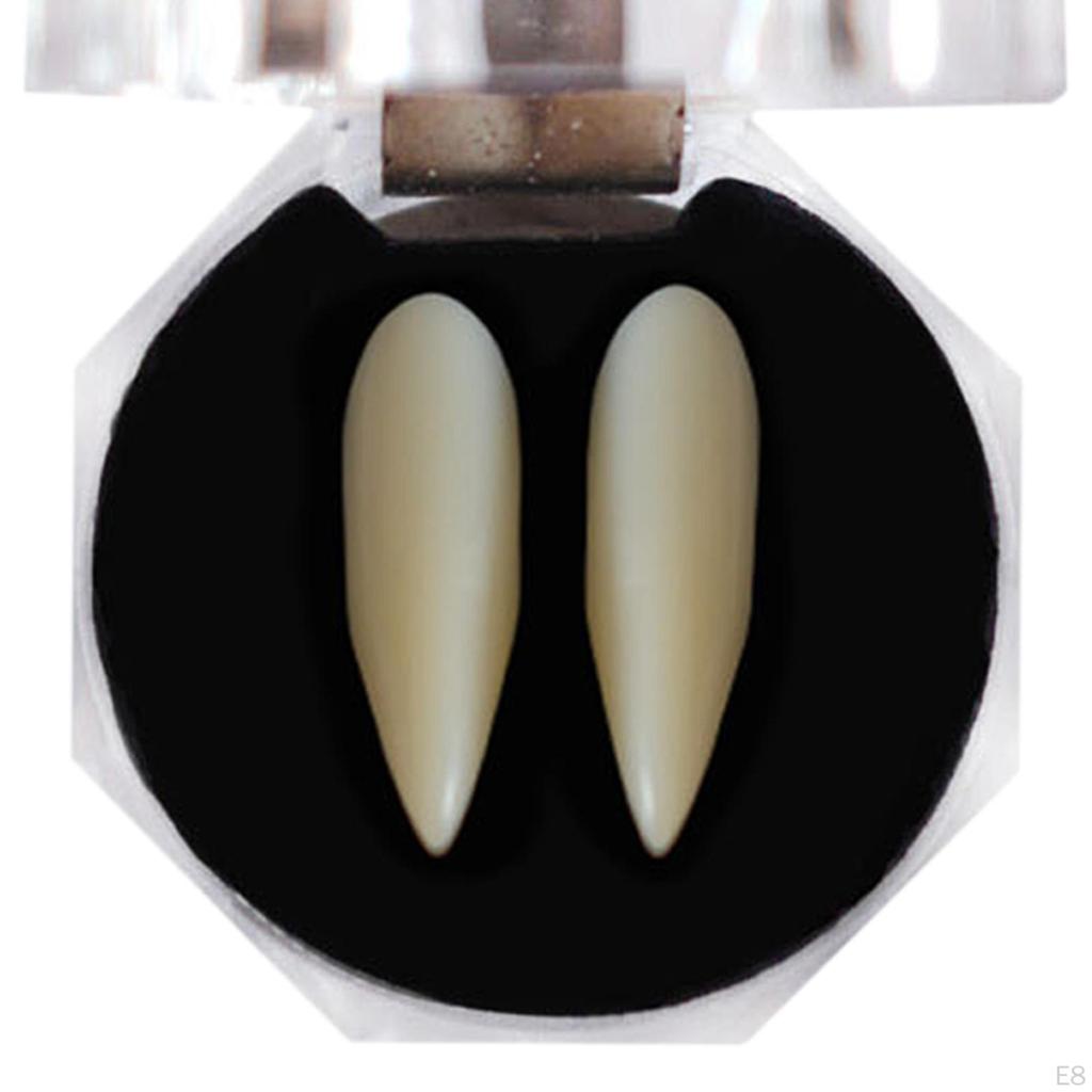Halloween Fangs Fake Teeth Gift Decoration for Stage Performance Fancy Dress