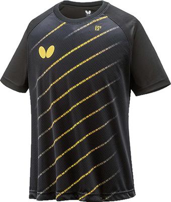 Butterfly Table Tennis Elistar Black 46270 T-Shirt, 10, Unisex, (278), Medium,