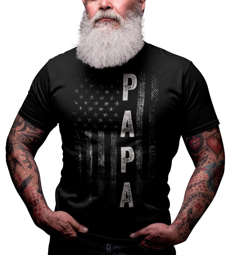 

Gift For Grandpa Grandpa shirt Grandpa gift from granddaughter Patriotic Gift 2XL