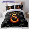 Galatasaray SK Players Pattern Bedding Home Decoration Birthday Gift ( 1 duvet cover + 2 pillowcase, without core),fan merchandise.