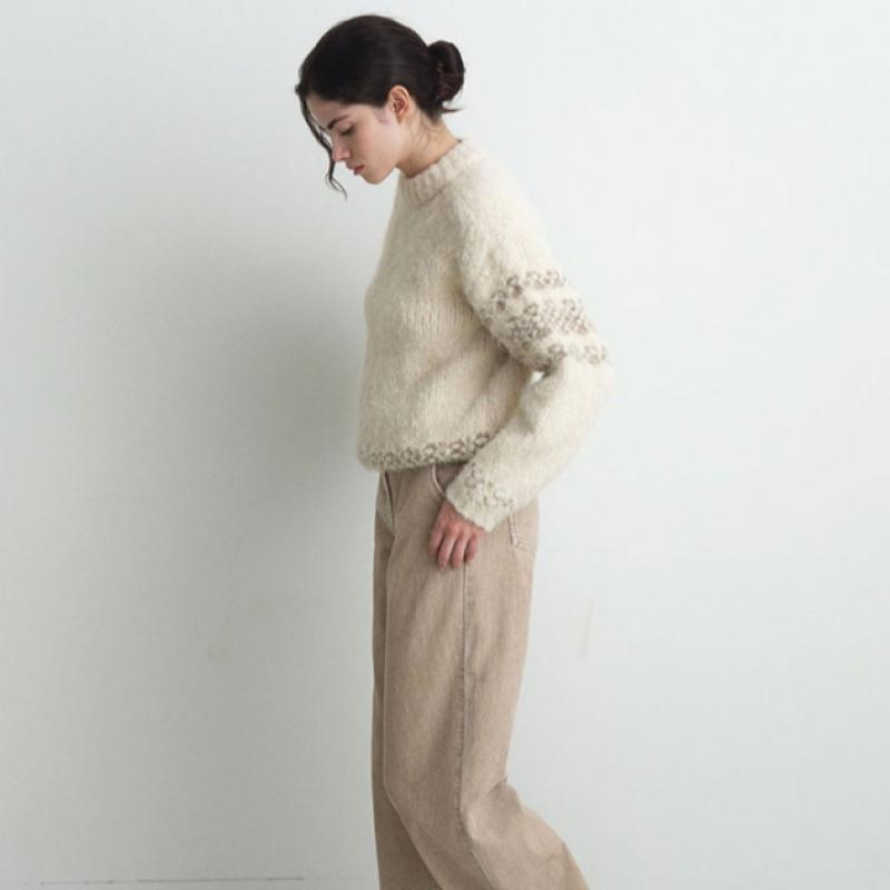 Joy Gryson Nordic Knit Pullover Kk5wp8070 90