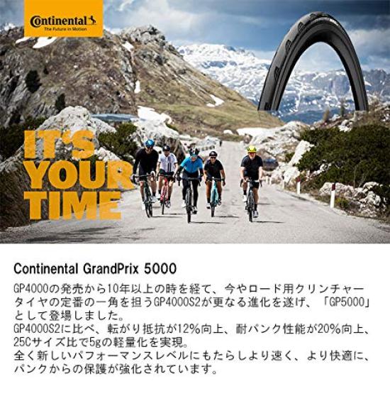 Continental GrandPrix 5000 700C Clincher Set of 2 Zitensyadepo Sticker X Tires, + (700 28)