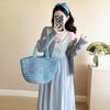 2025 Spring Maternity Lace V-Neck Dress & Knit Cardigan
