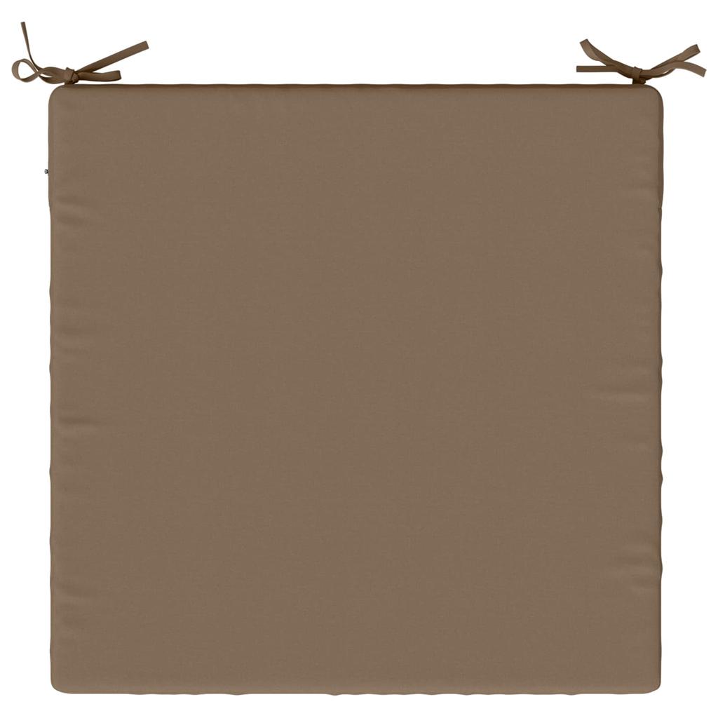 1 piece Seat Cushion SOEST 100percent Polyester Taupe