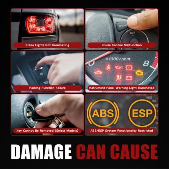 Rear Brake Stop Light Lamp Switch Fit for 2013-2016 Toyota Camry RAV4