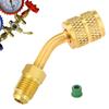Comprehensive Adapter Kit Refrigerant Adapter Angled Valves Kit Cooling System Repair Tool for Refrigerations Service