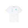 Off-White SS20 Striped Arrow Print Oversized T-Shirt Men Tops White OMAA038R201850060145