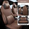 BYD Qin PLUS Sedan Leather Seat Cover: 5-Seat, All-Season, Full Coverage