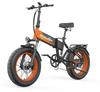 ZAZAWORK CF1000, faltbares Elektrofahrrad, 1000W Motor, 48V 20Ah Akku, Höchstgeschwindigkeit von 45 km/h und eine Reichweite von 50–60 km.