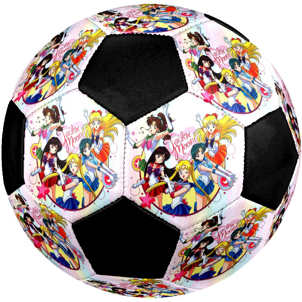 Sailor Moon Soccer Ball Colorful All Ages Machine Stitched PVC Competition Ready Durable High-Bounce.SIZE5
