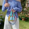 Lovey summer Colourblock Micro Dumpling Nylon Shoulder Bag Bag, Women's