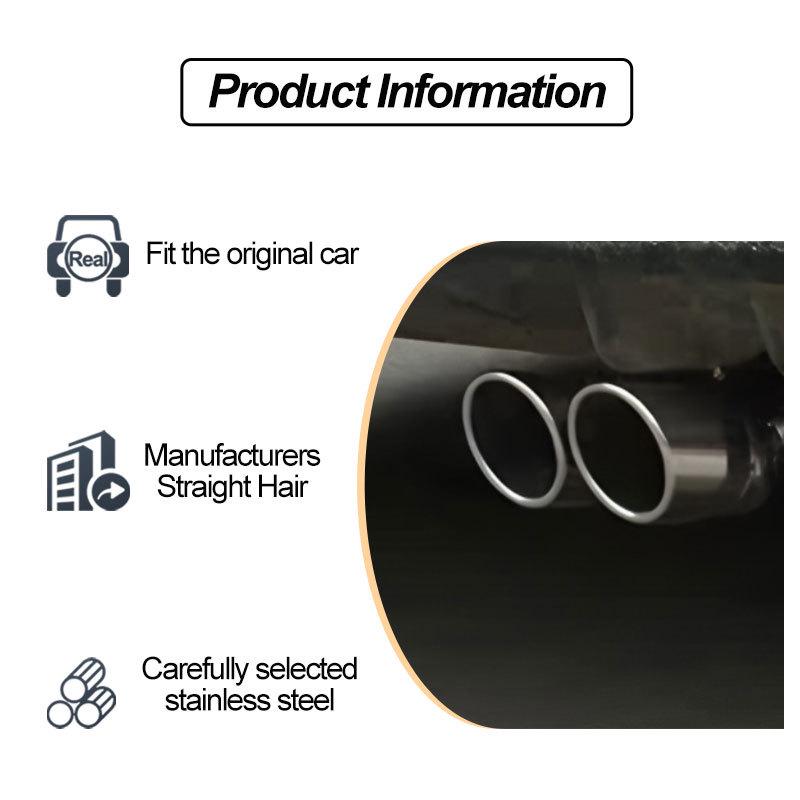 Mitsubishi Outlander Southeast DX3 Exhaust Tailpipe Nozzle Decoration