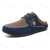 Fashion Men's Slippers Comfortable Non Slip Outdoor Fashion Slippers Summer 2025 Large-size 45 46 47 48  Outdoor Sports Half Slippers