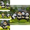 Adorable Panda Model Blind Box Collectible Figures For Creative Micro Landscape Decor