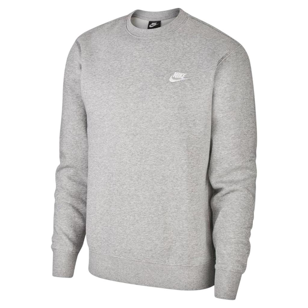 Nike Mens Club Logo Crew Neck Sweatshirt