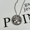 Necklace Tree of Life Style Fashionable Hollow Natural Style Women's Necklace Pendant