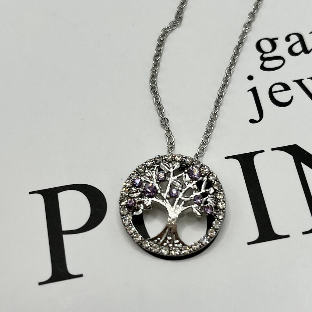 Necklace Tree of Life Style Fashionable Hollow Natural Style Women's Necklace Pendant