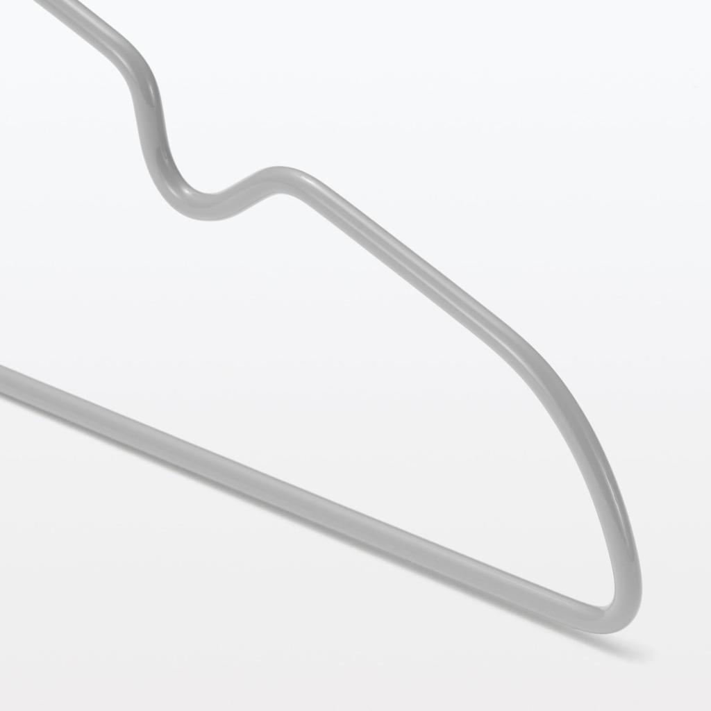 MUJI 41cm Set of 83857868 Non-Slip Hangers, Approx. Wide, 10,