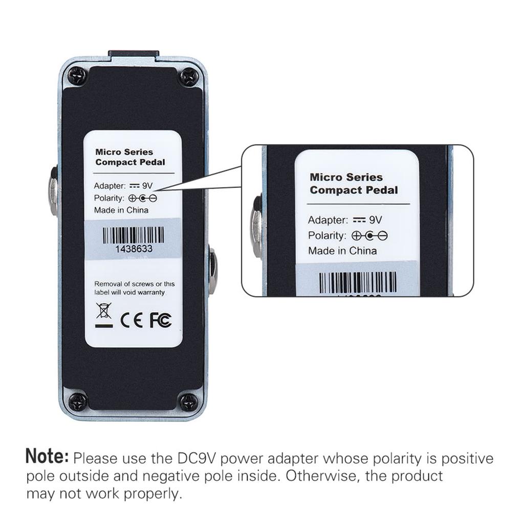 MOOER Blue Mood Blues Style Overdrive Guitar Effect Pedal 2 Modes(Bright Fat) True Bypass Full Metal Shell