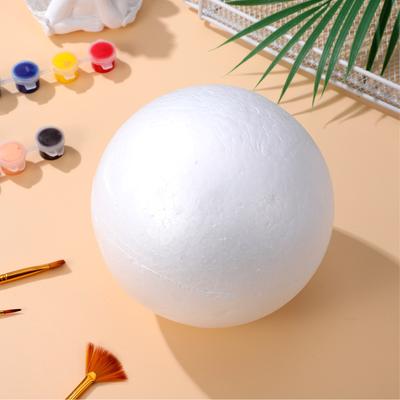 3Pcs 15cm White Christmas Foam Balls Durable Eco Friendly Craft Material Preschool Kindergarten Ornament Ball