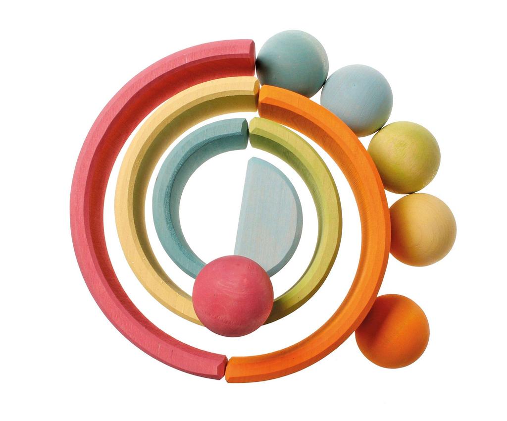 Grimms Wooden Ball 6-Color Set (GM10239)