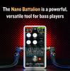 Nano Battalion Bass Preamp Overdrive Bass Effects ELECTRO-HARMONIX &