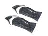 Dry Carbon Fiber Seat Backrest Sticker for Mercedes-Benz C63, GT CLA, GLA, A45, E63 AMG