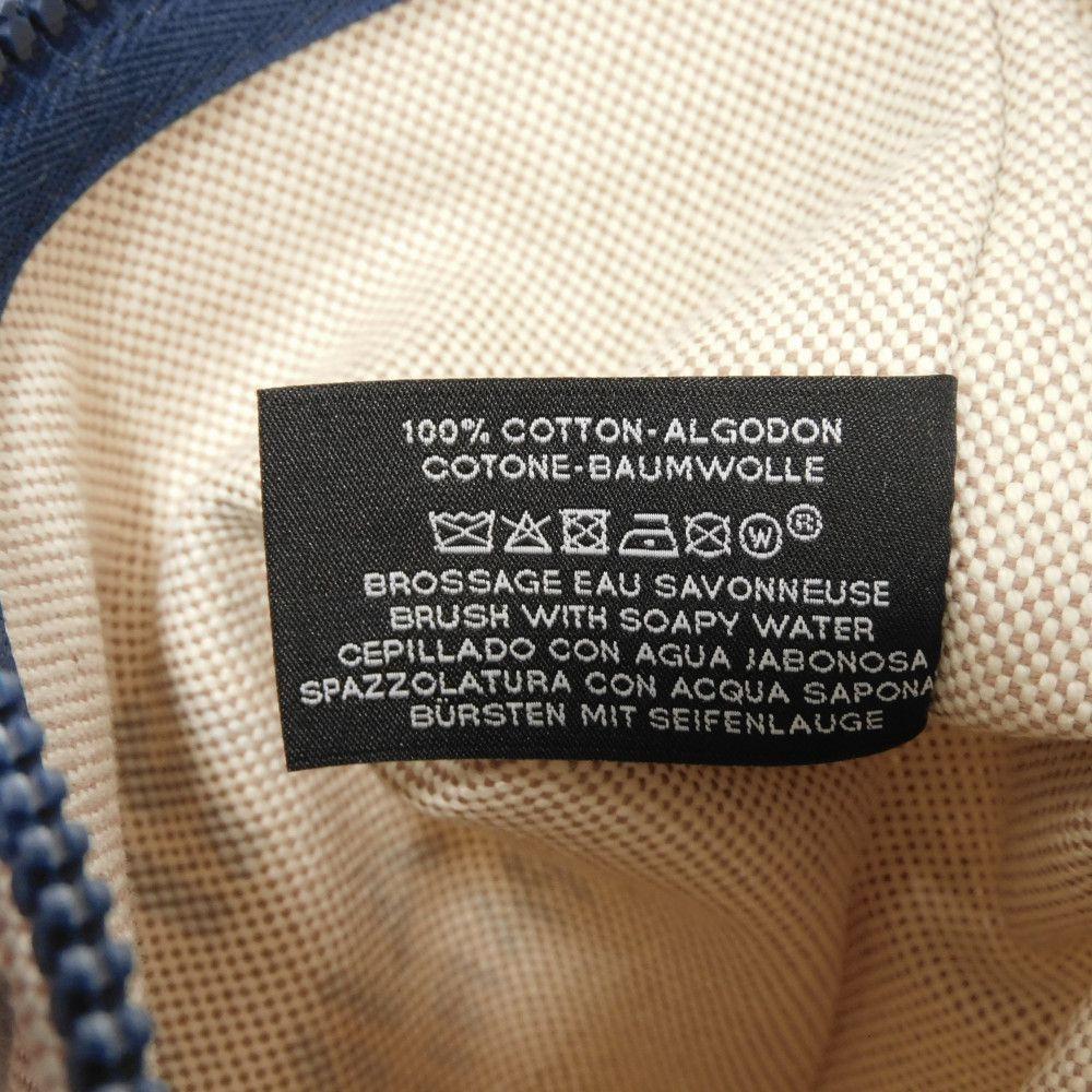 Used 9212 Nu Maran Beach Bag 7924 Graphic Tartan Orange Camel Knotboard Screen Print Cotton Unisex from Japan AUTHENTIC