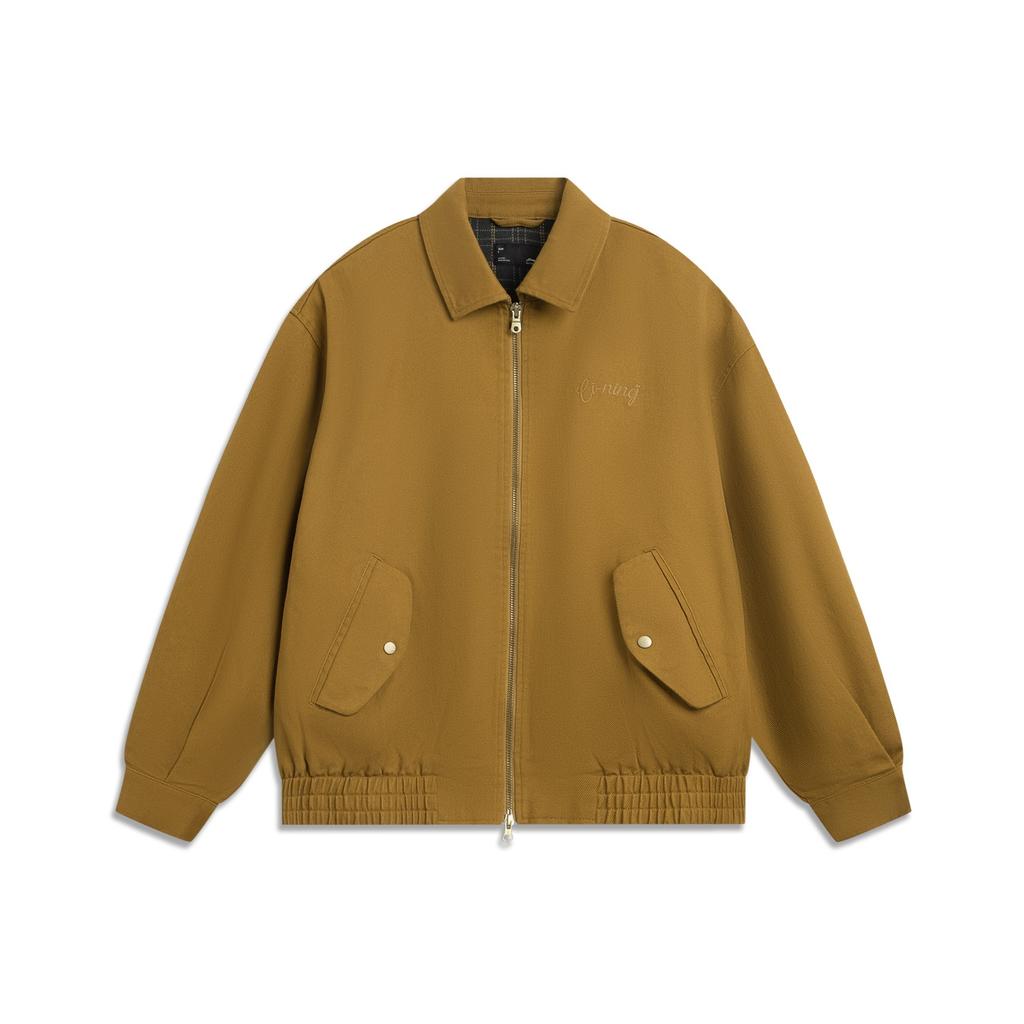 Li-Ning Loose Fit Embroidered Logo Jacket Women jackets AJDV286-3