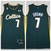 Vintage Boston Celtics Basketball Jersey Sleeveless Sportswear Men Women Fall Winter