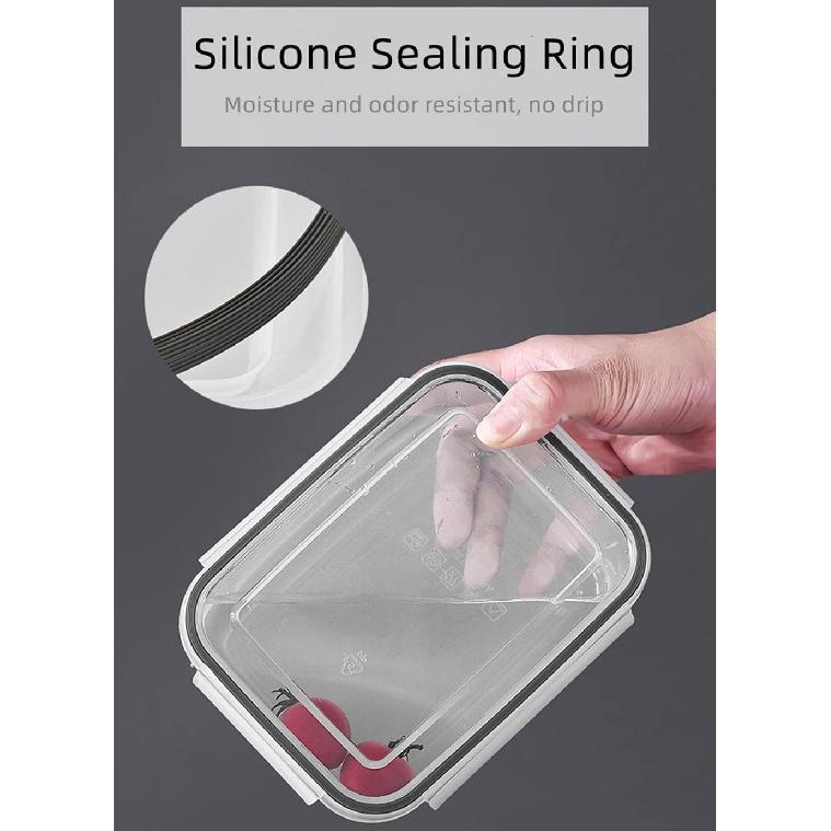 Fruit Vegetable Storage Containers for Fridge,3 PCS Produce Saver Containers for Refrigerator Organizer Bins,Plutuus BPA Free Plastic Produce Keepers