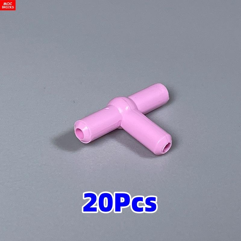 

20pcs DIY Build Bricks Particles 4697 T Bar Connect Part Space Station Scene Learning Toy Constructing Pieces Figure Kids Gifts
