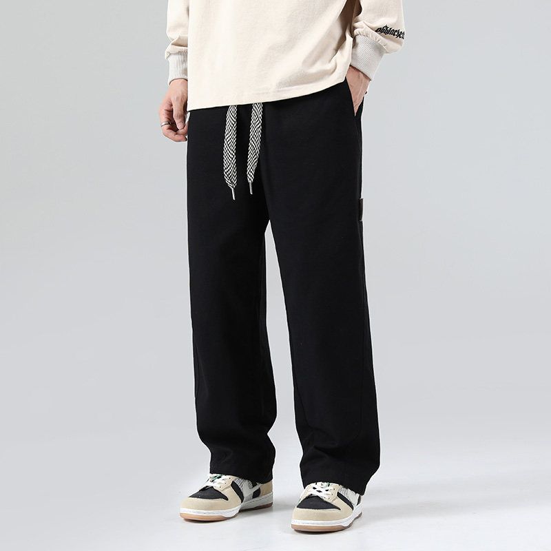 Chinese Fad High Street Oversize Handsome Casual Pants