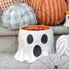 Halloween Treat Buckets Adorable Ghost Mud Pie Paper Mache Storage Bucket Car Home Interior Decor Ornaments For Candy Flower