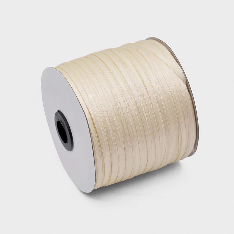 0.3cm Encrypted Polyester Satin Ribbon for Clothing and DIY Accessories