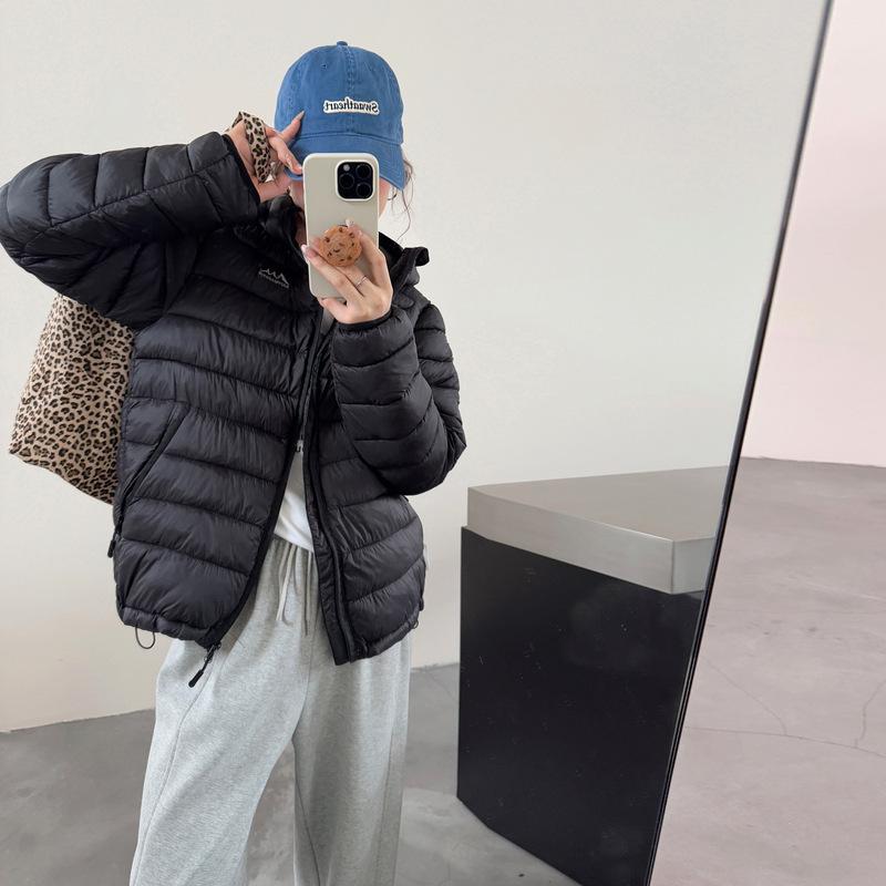 Lightweight Short Hooded Quilted Warm Cotton-padded Jacket