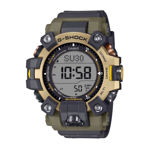 Casio Watch G-Shock Love Sea and The Earth MUDMAN Radio Solar Biomass Plastic GW-9501KJ-8JR Men's Black