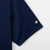 Champion Basic Sports Polo Dark UV Odor with a Single Logo Men's Shirt, C3-BS311, Navy, Protection, 100% Polyester, Antibacterial, Resistant,