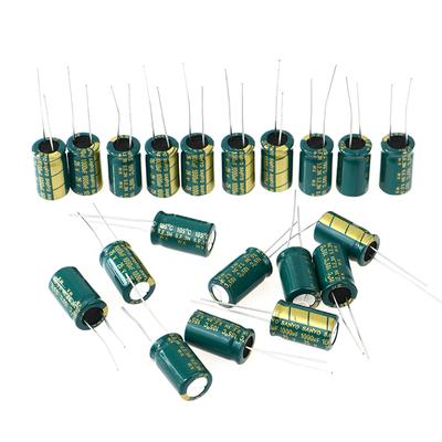 20 stuks 25V1000Uf 10Mmx16Mm elektrolytische condensatoren