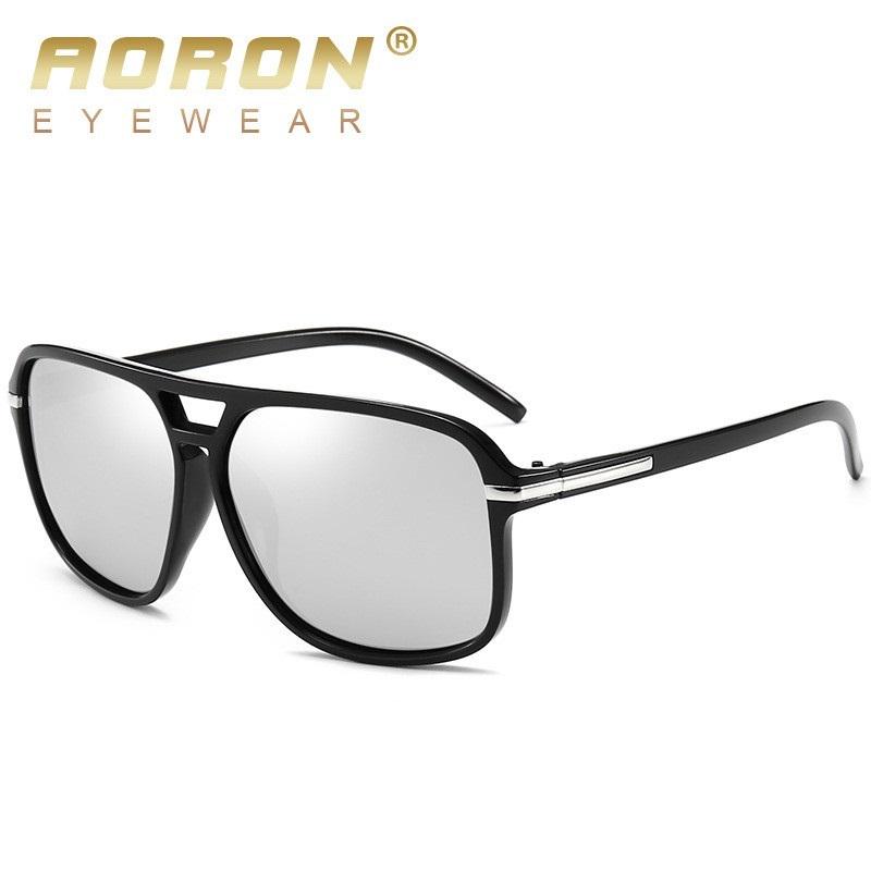 

AORON винтажный дизайн, модные поляризационные солнцезащитные очки для мужчин, антибликовые очки для вождения UV400