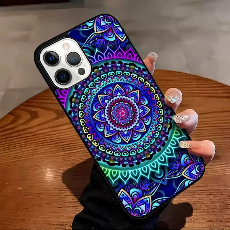Mandala Mandala Phone Case For iPhone 17 Air 16 15 14 13 12 11 Pro Max Max Plus Bumper Case Cover