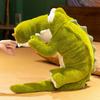 Plush Crocodile Pillow With Large Eyes And Short Plush For Girls Sleep Comfort