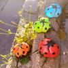 Winding spring seven-spotted ladybug children's toy/Simulated beetle Golden Turtle Swaying Ladybug/Children's cognitive toy