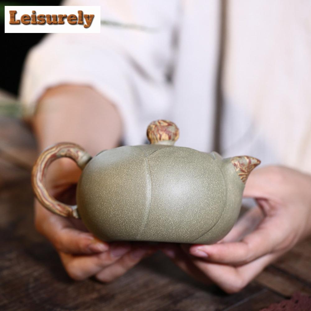300ml Yixing Tea Pot Purple Clay Teapots Beauty Handmade Kettle Set Tie Guanyin Zisha Pot Customized Authentic Large Capacity