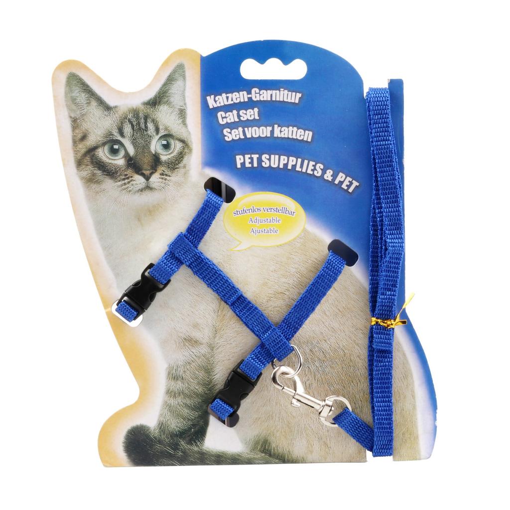 Cat Towing Rope for Preventing Escape Specifically Designed for Outdoor Use Small Milk Cats Pets Chest Protection Harness Chain