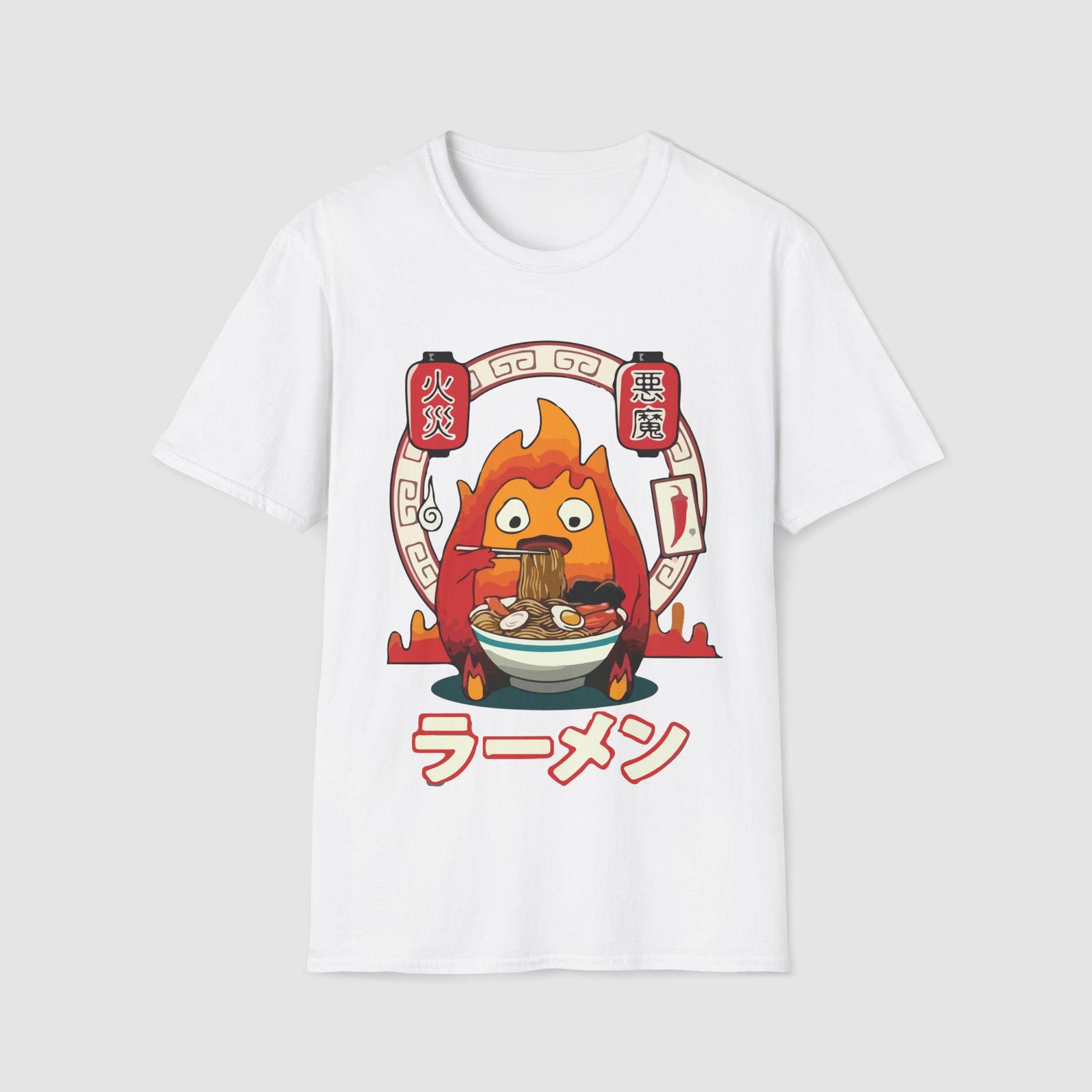 Fire Eating Ramen (unisex tshirt) S