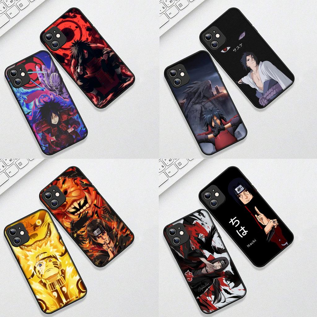 Cover for Apple iPhone 17 16 14 15 Pro Max Plus 15+ 16E XR ProMax Air + Coque Phone Case Madaras Narutos Sasuke Uchiha Itachi
